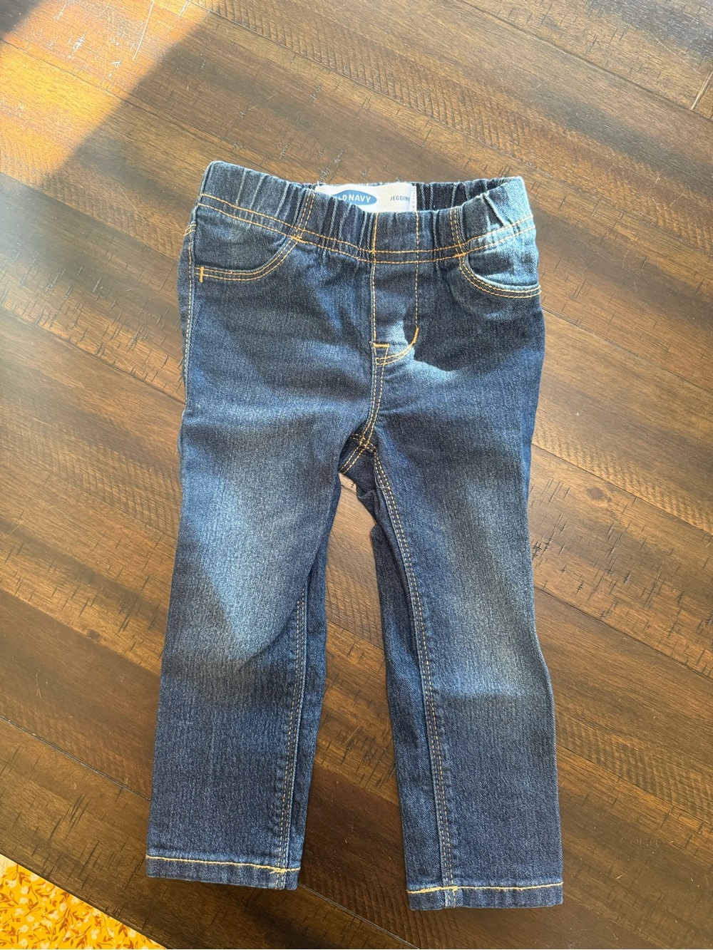 Old Navy Toddlers' Dark Blue Denim Jeggings